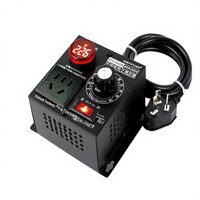 Régulateur de tension électronique à thyristor haute puissance 4000W pour moteurs, ventilateurs, perceuses électriques, contrôle de vitesse et de température AC