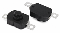 Interrupteur à bouton-poussoir 1712KD 30V 1A pour lampe torche, interrupteur de verrouillage 17x12x9.5MM, interrupteur marche-arrêt pour lampe de table