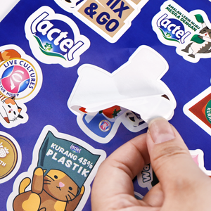 สติกเกอร์ฉลากสั่งทำจากโรงงานโดยตรง สติกเกอร์ฉลากแบบกำหนดเอง |   เป็นมิตรกับสิ่งแวดล้อม ย่อยสลายได้ ใช้สำหรับการส่งเสริมแบรนด์และการตกแต่ง - Product Image 2