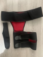 Ceinture de protection pour les jambes et l'aine, anti-fractions musculaires, ceinture de hanche pour la musculation, protection des cuisses, protection sportive
