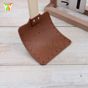 Livraison directe disponible pour les tapettes à moustiques en cuir, les tapettes à moustiques à long manche en bois, les tapettes à moustiques manuelles avec - Product Image 1