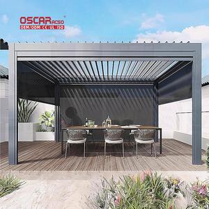 Pérgola Retráctil Moderna <span class=keywords><strong>de</strong></span> <span class=keywords><strong>Aluminio</strong></span> Ajustable <span class=keywords><strong>para</strong></span> Terraza, Balcón y Jardín, <span class=keywords><strong>Precios</strong></span> <span class=keywords><strong>de</strong></span> <span class=keywords><strong>Pérgolas</strong></span> Retráctiles - Product Image 1