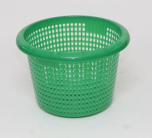 Best Selling Recyclable Orange Green Stackable Basket PP Plastic <b>Crate</b> for Fruits Vegetables Warehouse <b>Storage</b> - Product Image 1