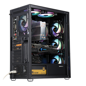 SAMA <span class=keywords><strong>caja</strong></span> de la computadora ATX vidrio templado ATX <span class=keywords><strong>caja</strong></span> de la computadora USB3.0 Gabinete de la computadora - Product Image 5