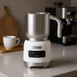 Espumador de Leche Eléctrico Hazel Quinn de 0.4L con Control Táctil LED, Cafetera Doméstica de Acero Inoxidable - Product Image 2