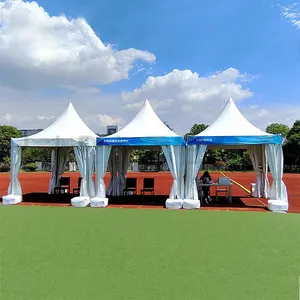 10x10 Canopy Marquee Custom Exhibition Tents Camping Outdoor Event Wedding Pagoda Tent Plastic Tents For Parties
