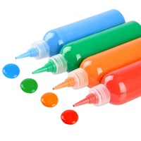 Haute qualité nouvelle arrivée acrylique verser peinture fluide Art ensemble pour ours jouets et toile