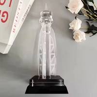 Plaque en cristal transparent, cadeau d'affaires, artisanat, plaque en verre de cristal, prix en cristal d'Europe