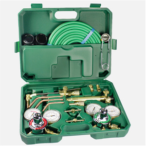 Kit de chalumeau de soudage Cfweld, acétylène, oxygène, plaqué cuivre, ensemble d'outils de soudage et de découpe portables, style américain - Product Image 5
