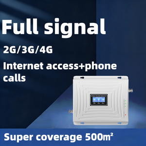 Répéteur GSM Mobile 2G 3G 4G LTE Amplificateur <span class=keywords><strong>de</strong></span> Signal <span class=keywords><strong>Réseau</strong></span> Domestique Tri-Bande Haute Performance 70dB Couverture Complète <span class=keywords><strong>de</strong></span> la Maison 500-1000m² - Product Image 3