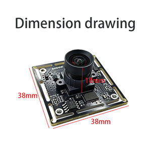 โมดูลกล้อง USB ขนาดกะทัดรัด 5MP UVC 105db WDR พร้อมระบบจดจำใบหน้า 100 °   ชัตเตอร์อิเล็กทรอนิกส์ DMIC มุมกว้าง 38x38x18 มม. 5 พิน - Product Image 2