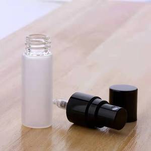 Manufacturers Small Mini 3ml 5ml 10ml Round Cylinder Glass Perfume Tester Vials with Gold Silver <b>Black</b> Spray <b>Pump</b> - Product Image 6