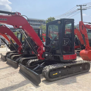Miniexcavadora Usada YANMAR ViO60-6B de 6 Toneladas con Giro Cero y Orugas Hidráulicas - Product Image 6