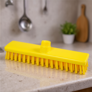 Spazzola per alimenti rigida gialla da 28 cm, strumento per la pulizia delle superfici della cucina - Product Image 3