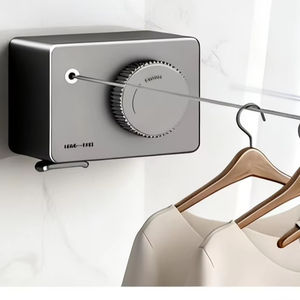 Séchoir à <span class=keywords><strong>linge</strong></span> rétractable mural sans perçage de marque chinoise pour la maison et l'extérieur, en vente - Product Image 1