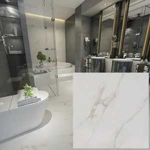 सफेद बाथरूम पूर्ण मंजिल बौछार टाइल डिजाइन
