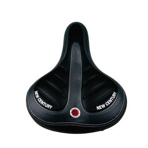 Sillín de Bicicleta New Century Negro, Cómodo Asiento Acolchado para Bicicleta de Montaña, Unisex para Adultos QT-2341541 - Product Image 3