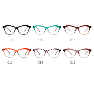 ADE WU STY35021M <span class=keywords><strong>Retro</strong></span> ojo de gato gafas mujeres hombres moda cuadrado pequeño Marco Ordenador gafas Vintage espectáculo liso gafas - Product Image 5