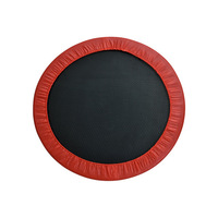 Trampolín Elástico SHENGDE con Red de Protección para Niños, Unisex, para Exteriores, Parque de Fitness, Equipo de Ejercicio, Gimnasio, 6 pies, 8 pies, Uso Comercial