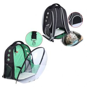 BSCI Factory Fashionable transparent pet <b>backpack</b> carriers breathable cats pet carriers for cat <b>dog</b> small animal - Product Image 1