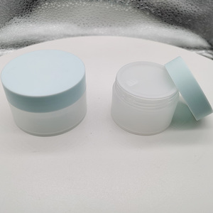Manufacturer portable empty plastic cosmetic jars