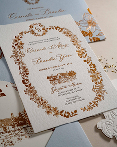 ซองใส่จดหมายแบบแข็งพิมพ์ลายตัวอักษรสีฟ้า4x6สำหรับ15ปี - Product Image 5