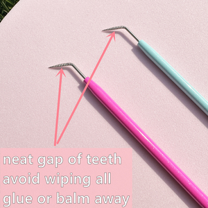 Herramienta de elevación de pestañas de precisión avanzada, con línea separadora, pegamento clásico, bálsamo <span class=keywords><strong>Mate</strong></span>, tamaño Mini para mano de niña - Product Image 3