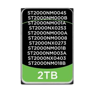 ฮาร์ดดิสก์ไดรฟ์ SAS ขนาด 2TB 3.5 นิ้ว 7200RPM 128MB รุ่น ST2000NM0045 ST2000NM000B ST2000NM001A ST2000NX0253 ST2000NM000A ST2000NM0008 ST2000NX0273 - Product Image 1