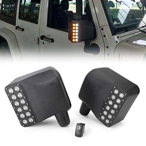 Offre Spéciale 07-17 wrangler DC12V boîtier Noir jaune <span class=keywords><strong>clignotant</strong></span> LED couvertures <span class=keywords><strong>de</strong></span> miroir <span class=keywords><strong>de</strong></span> porte <span class=keywords><strong>de</strong></span> lumières pour Jeep - Product Image 4