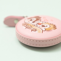 Cinta Métrica Retráctil de Plástico con Diseño de Dibujos Animados en Color Macaron, 5.5cm*5.5cm*1.5cm, Herramienta de Medición para Coser