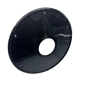 Disques de roues scellés avant et arrière pour fauteuil roulant, en polycarbonate noir, accessoires pour fauteuil roulant manuel MF600 - Product Image 4