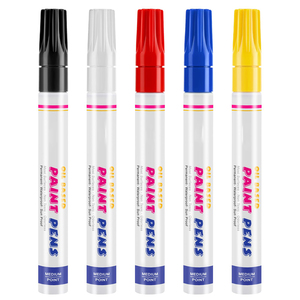 Promotional Good Use 8-color Paint <b>Marker</b> Conform to Safety Standard Light-resistant Paint <b>Marker</b> Pen for Office - Product Image 1