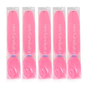 Julianna Venta al Por Mayor 26 Pulgadas 85G <span class=keywords><strong>Pelo</strong></span> Sintético Trenzas Jumbo Cabello Sintético para Trenzar 100% <span class=keywords><strong>Kanekalon</strong></span> - Product Image 1