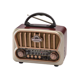 <span class=keywords><strong>Radio</strong></span> Portátil AM/FM Vintage OP-8109BT 2026 con Soporte para Tarjeta TF, Material Plástico, Altavoz Inalámbrico - Product Image 1