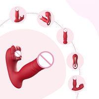 OEM KI-App-gesteuerter Oralsex-Simulator mit Großer Öffnung für Frauen Realistische Zungenstimulation Kraftvolle G-Punkt-Vibration USB-Aufladbar IPX6