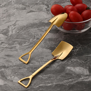 Palas creativas de acero inoxidable 304 para frutas, herramientas de servir postres con punta plana para uso en la cocina - Product Image 2