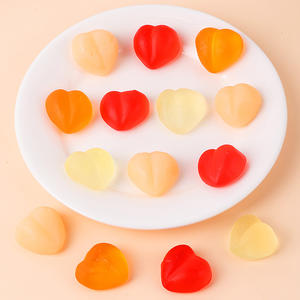 ผู้ผลิตลูกอมกัมมี่จีน ขายส่งลูกอมรสผลไม้รวมแบบฮาลาล หลากสีสัน รูปหัวใจ - Product Image 4