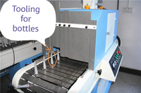Nouvelle machine de polymérisation UV semi-automatique LC LC-UV4000S2, portable, haute efficacité, taille de polymérisation 320x400mm, pour bouteilles en plastique et en verre