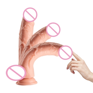 Dildo Realistis Bentuk Penis dengan Suction Cup Kuat, Bahan PVC, Panjang, dan Dapat Memancut Cairan untuk Wanita (Dropship) - Product Image 2
