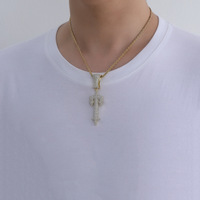 NL2191Sword Pendentif Et Colliers Creative Hip Hop Alliage Décoration Charme