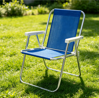 Chaise de plage pliable moderne et portable, légère et imperméable, pour camping, parc et villa – Vente en gros
