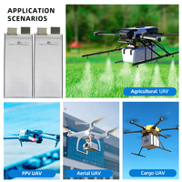 Batterie polymère au lithium, pochette pour batterie polymère au lithium, cellule de batterie polymère au lithium 17000mah 3.7v 10C Ipo, batterie pour voiture RC, batterie pour véhicule électrique, batterie à l'état solide