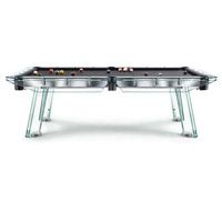 Table de billard de luxe en ardoise de verre de haute qualité, 8 pieds