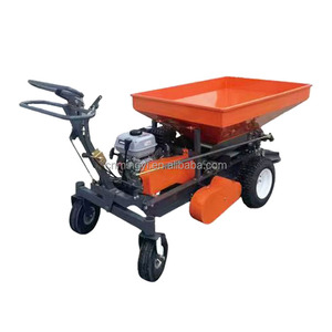 Suministro de fábrica, aplicador automático de fertilizante, pequeño esparcidor de compost autopropulsado, aplicador de fertilizante de jardín empujado a mano - Product Image 1