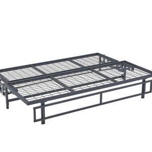 Two Fold <b>Bed</b> <b>Frame</b> Iron Mesh <b>Foldable</b> Living Room Sofa <b>Bed</b> <b>Frame</b> Industrial Design L Shape - Product Image 2