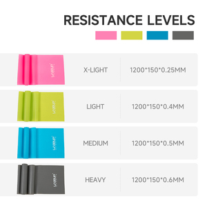 Yoga căng dài phẳng rộng vật lý trị liệu chống trượt tập thể dục đàn hồi TPE Pilates căng sức đề kháng ban nhạc - Product Image 2