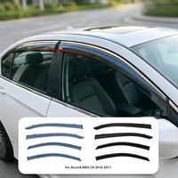 Déflecteur de vitre latérale pour Honda Accord CM CP CR VC CU Euro R 2003-2024+ Pare-soleil et protection contre la pluie