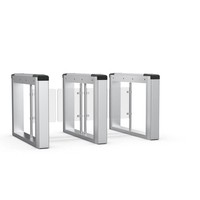 Tourniquet de contrôle d'accès rapide le plus populaire avec QR/RFID/détection faciale en acier inoxydable pour les gymnases et les immeubles de bureaux