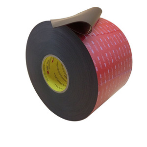 Nastro <span class=keywords><strong>Biadesivo</strong></span> 3M VHB <span class=keywords><strong>Nero</strong></span> ad Alte Prestazioni, 5930 e 5952, Spessore 0,8mm, Schiuma Resistente - Product Image 1