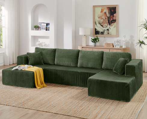 Green + Foam + 5 Seat